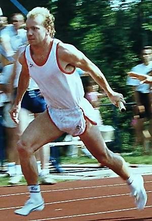 Guus Groskamp, 4x400 m in de competitieploeg